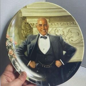 Vintage Daddy Warbucks Plate 1982 by Knowles Annie Musical‎